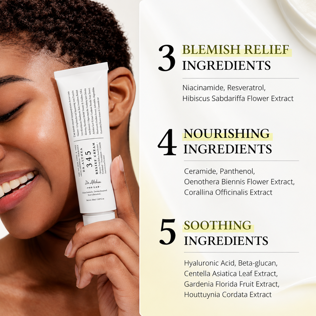 Dr. Althea 345 Relief Cream - Barrier Repair Moisturizer